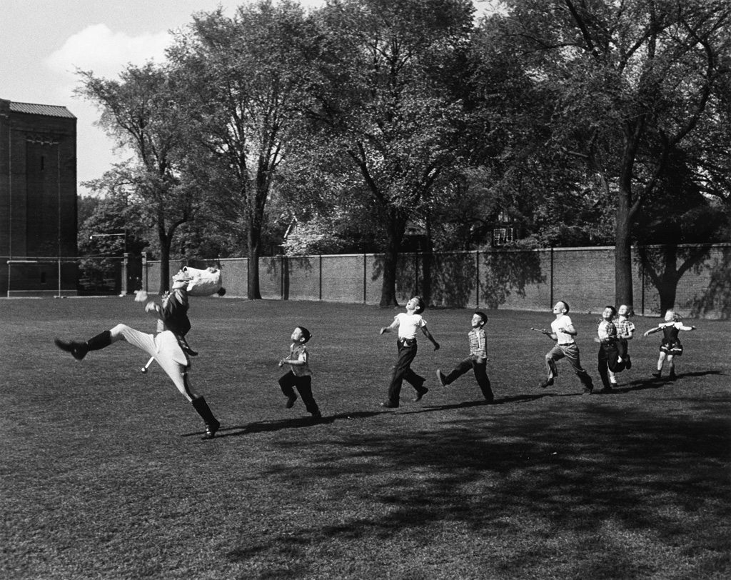 ALFRED EISENSTAEDT 1898 1995 Drum major for the University of