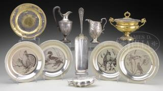 MIXED LOT OF COIN AND STERLING SILVER MIXED LOT OF