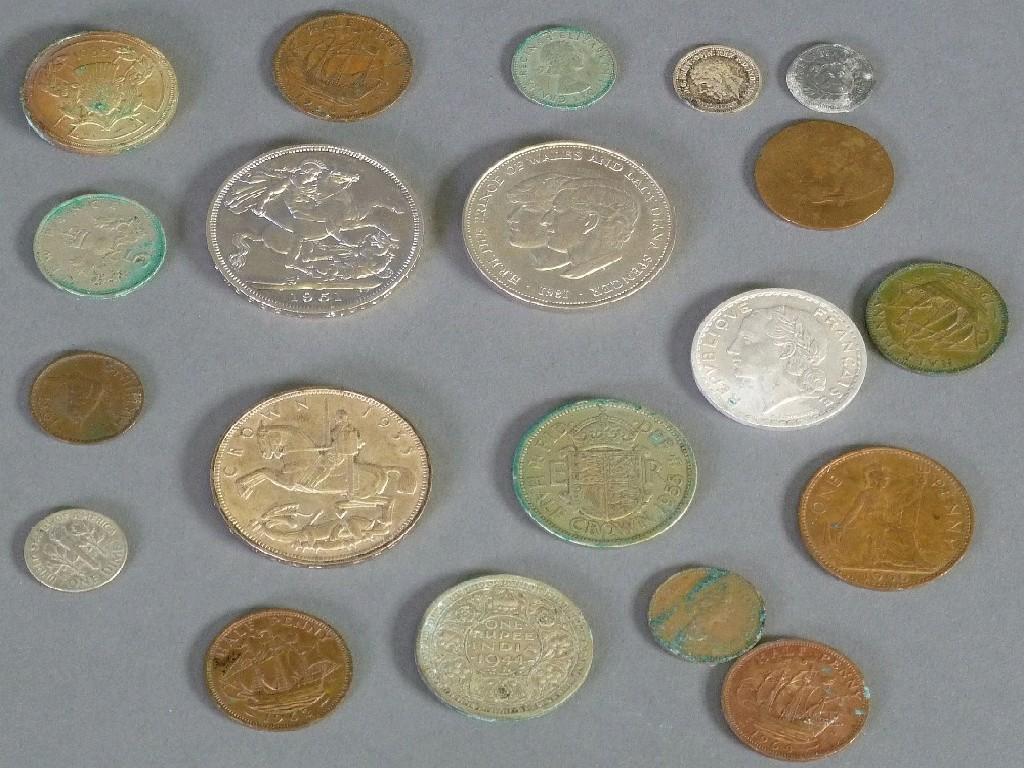 GEORGE V SILVER JUBILEE CROWN COIN 1935 FESTIVAL OF BRITAIN