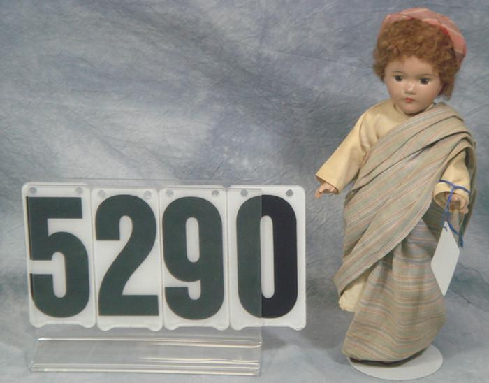 Madame Alexander biblical doll rare 11 inches tall no crazing