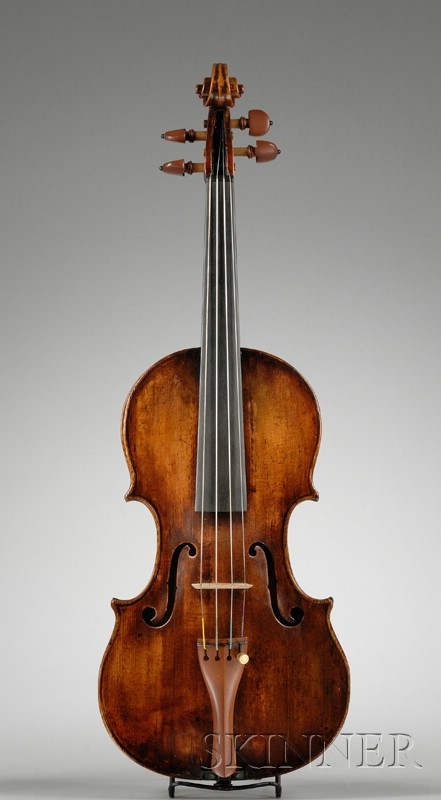Italian Composite Violin Ascribed to Pietro Guarneri Venice c 1730