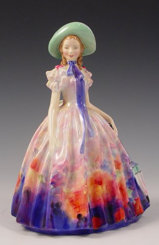 ROYAL DOULTON FIGURINE EASTER DAY 2039 7 1 2 high