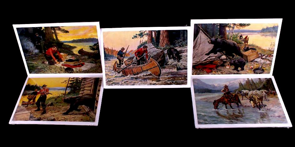 Philip Goodwin Offset Lithograph Collection Included in this lot is