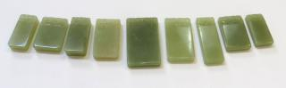 Seven Jade Pendants Seven Jade Pendants Dimensions 1 3 4