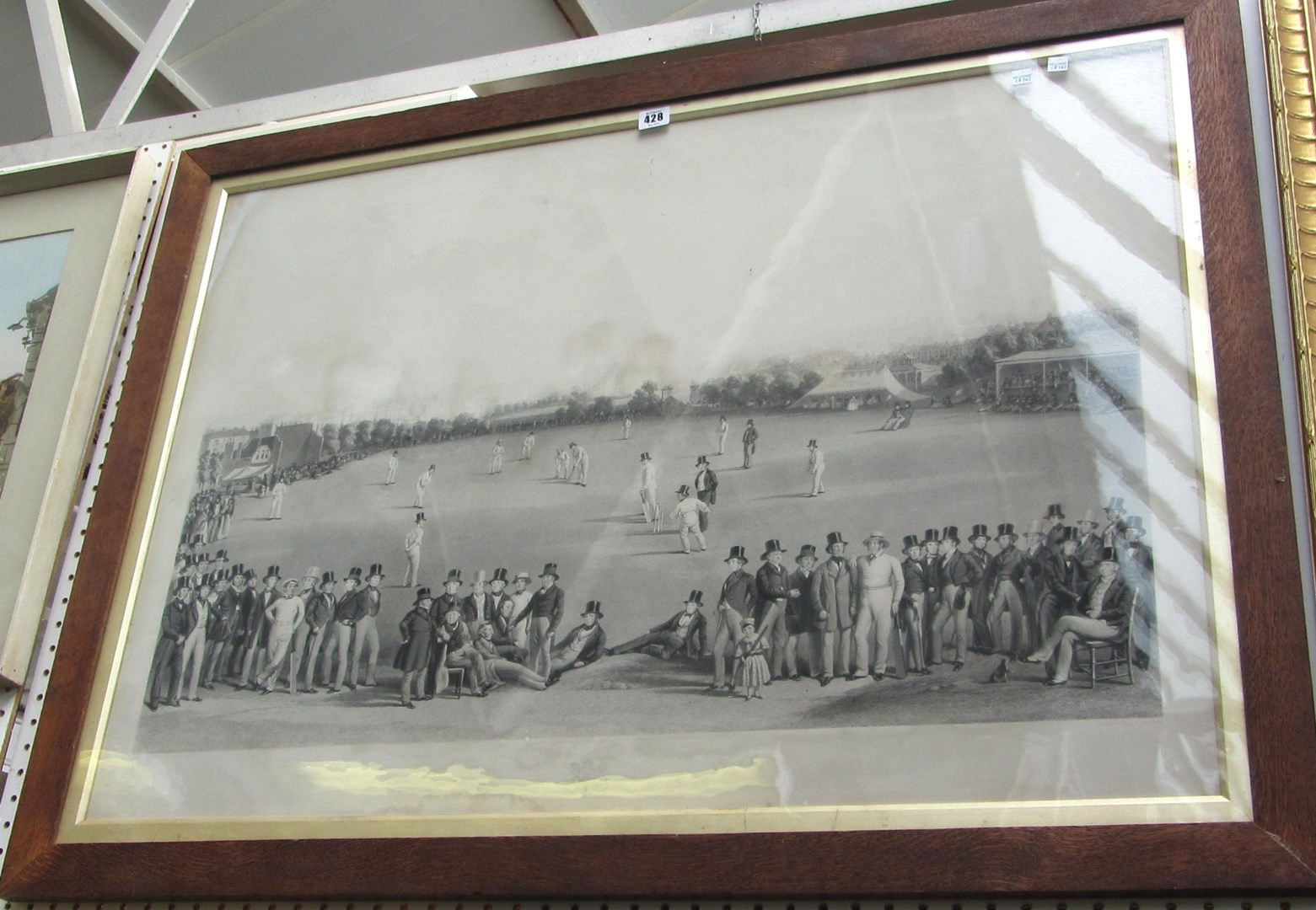 After William Drummond and Charles Basebe The CRicket Match between