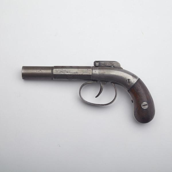 Allen Wheelock Single Shot Pocket Percussion Cap Pistol 1845 the