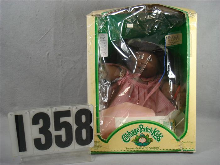 1983 Cabbage Patch Kid Kristin Fern had powder scent in