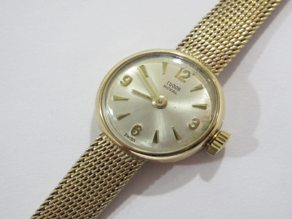 A ladies mid 20 th century 9 ct gold Rolex