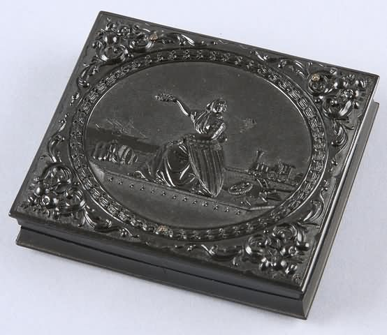 Sixth plate union case Seated Liberty with Shield Krainik 107
