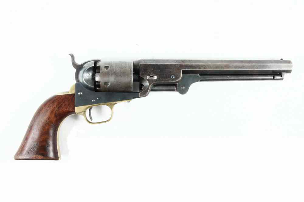 1854 NAVY COLT REVOLVER Six Shot Black Powder Revolver marked