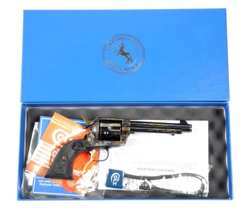 MIB Colt S A A Custom Shop Revolver Serial S55214A