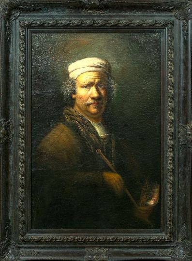 After Rembrandt Van Rijn Dutch 1606 1669 Self Portrait 21st