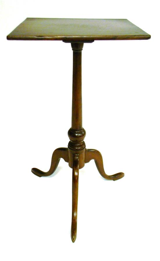 Candlestand Connecticut c 1770 80 attributed to David Goodale Pomfret