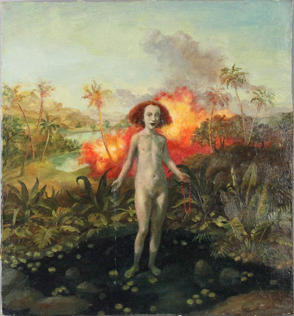 JULIE HEFFERNAN AMERICAN 1956 ACCUMULATED SELF PORTRAIT 1 2000 Oil
