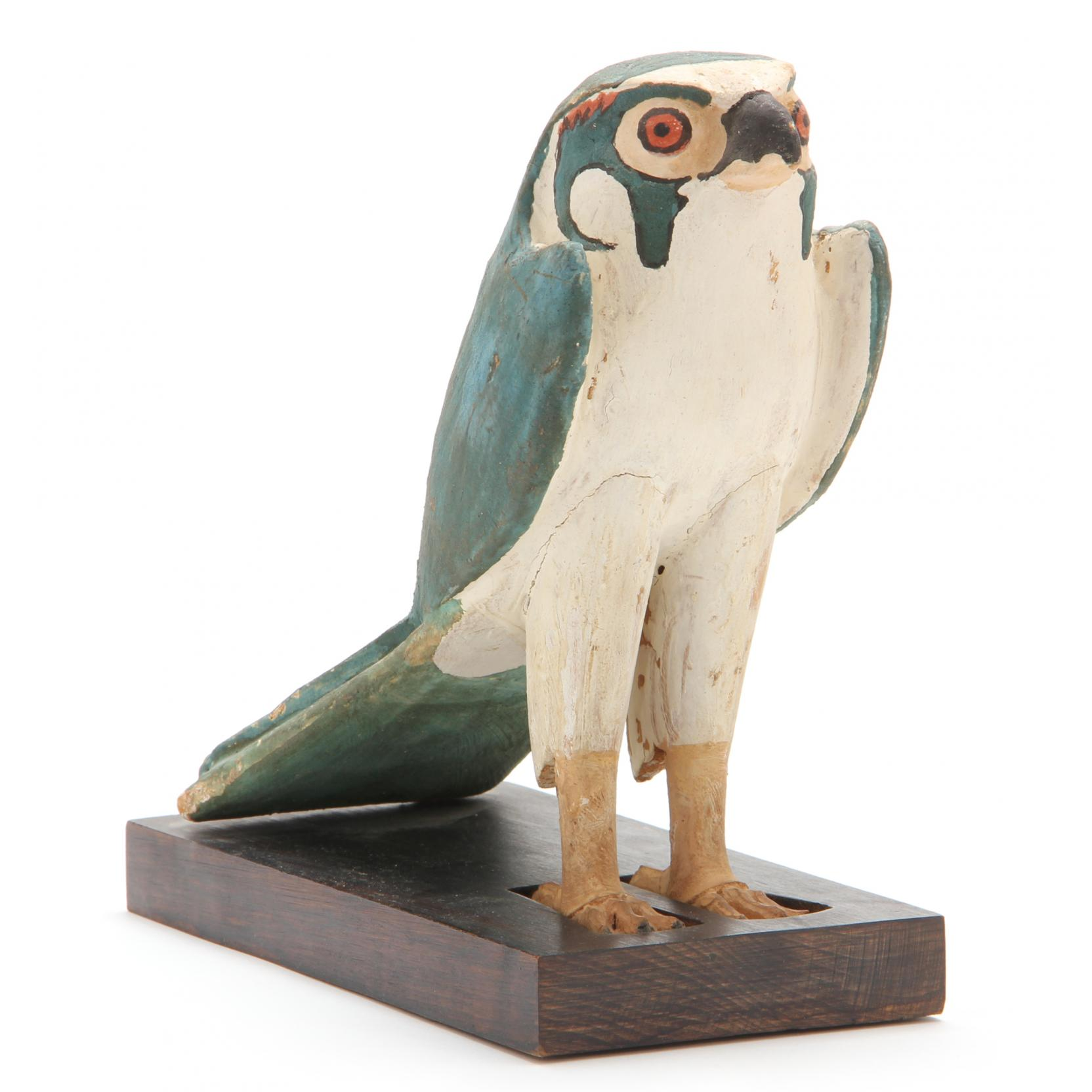 Ancient Egyptian Depiction of Horus as a Falcon XXVth XXVIth