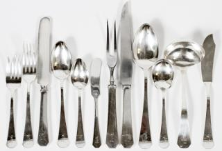 WALLACE CAMPANIA STERLING FLATWARE SET 95 PIECES WALLACE CAMPANIA STERLING