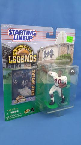 1998 Starting Lineup Legends Gale Sayers Figure Pro Football Hall