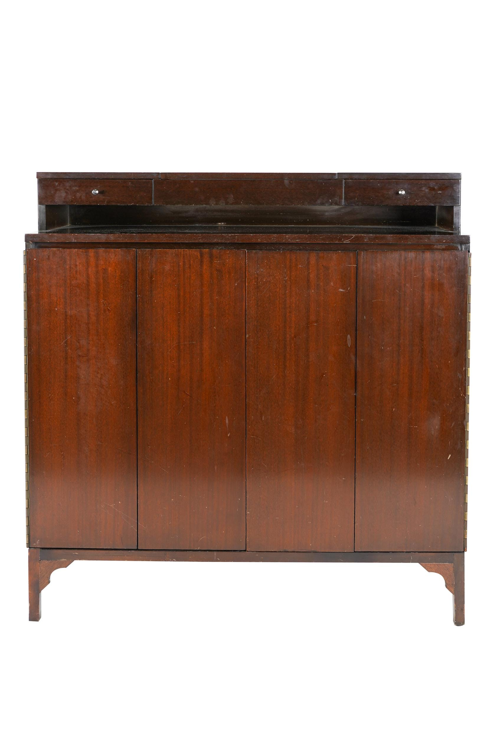 PAUL MCCOBB FOR CALVIN MAHOGANY DRESSING CHEST mid 20th century