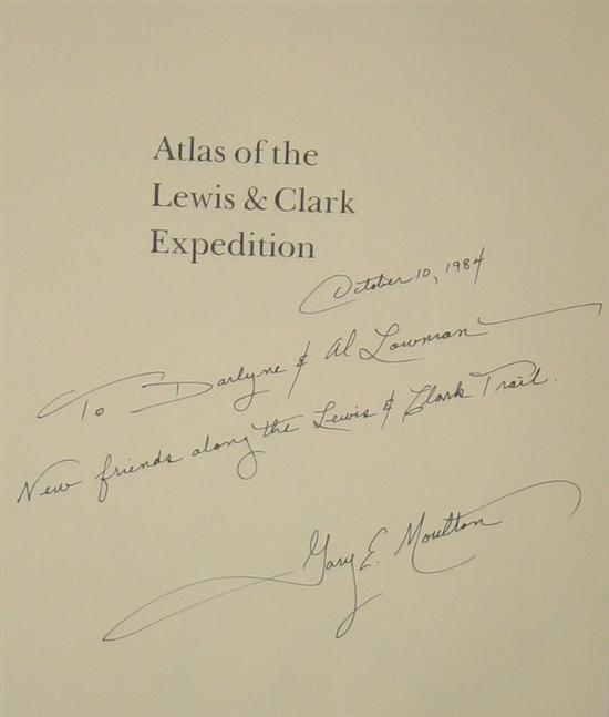 LEWIS AND CLARK Moulton Gary E editor The Journals of