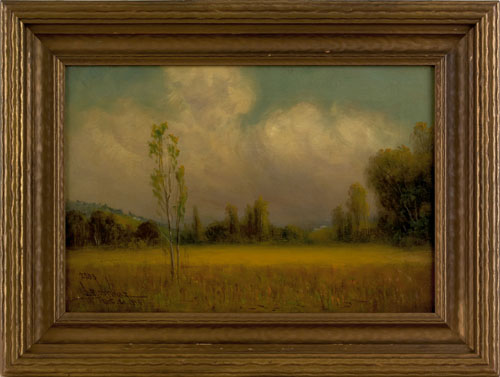 James Everett Stuart American 1852 1941 oil on canvas titled