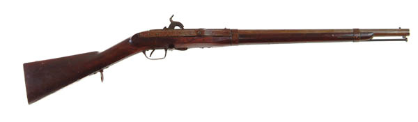 SCARCE HALL FISHTAIL LEVER CARBINE Cal 54 21 rnd bbl