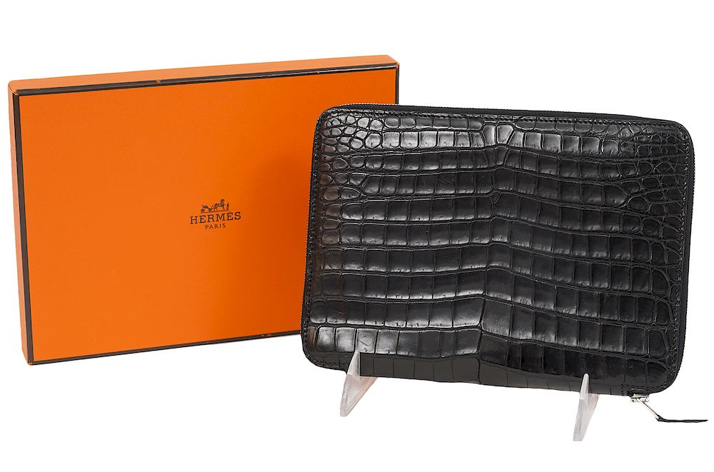 Hermes Globe Trotter Crocodile Wallet Agenda Hermes Globe Trotter Agenda