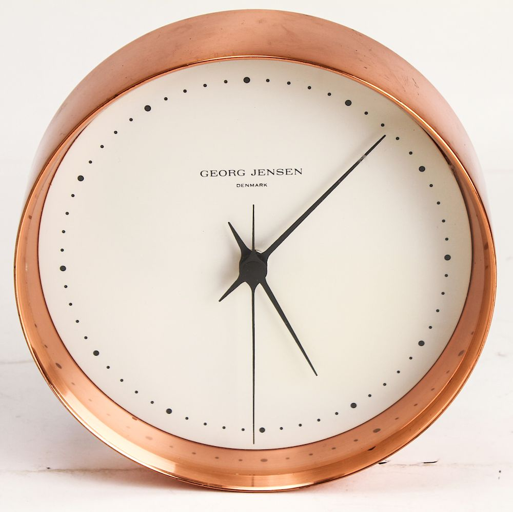 Henning Koppel Georg Jensen Danish Modern Clock Henning Koppel for