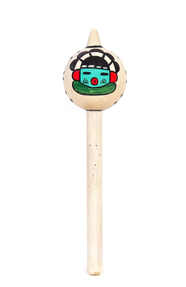 V Coin Hopi Dance Rattle Corn and Dawn Kachina Measures