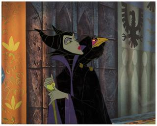 Original Sleeping Beauty Production Cel Anaheim Walt Disney 1959 A