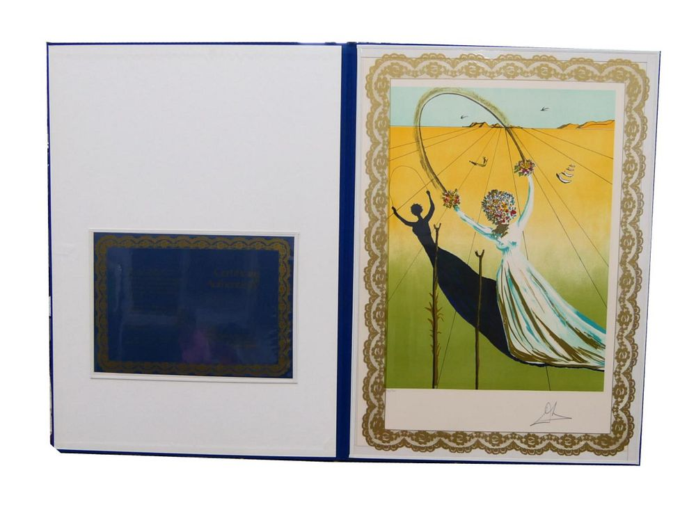SALVADOR DALI DREAM PASSAGE LE COLOR LITHOGRAPH Salvador Dali SPAIN