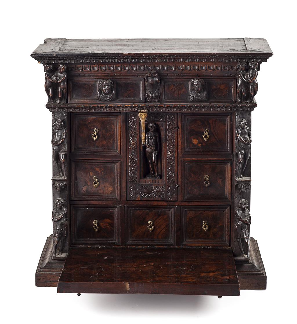NORTH ITALIAN RENAISSANCE TABLE CABINET 17TH CENTURY PROBABLY GENOA the