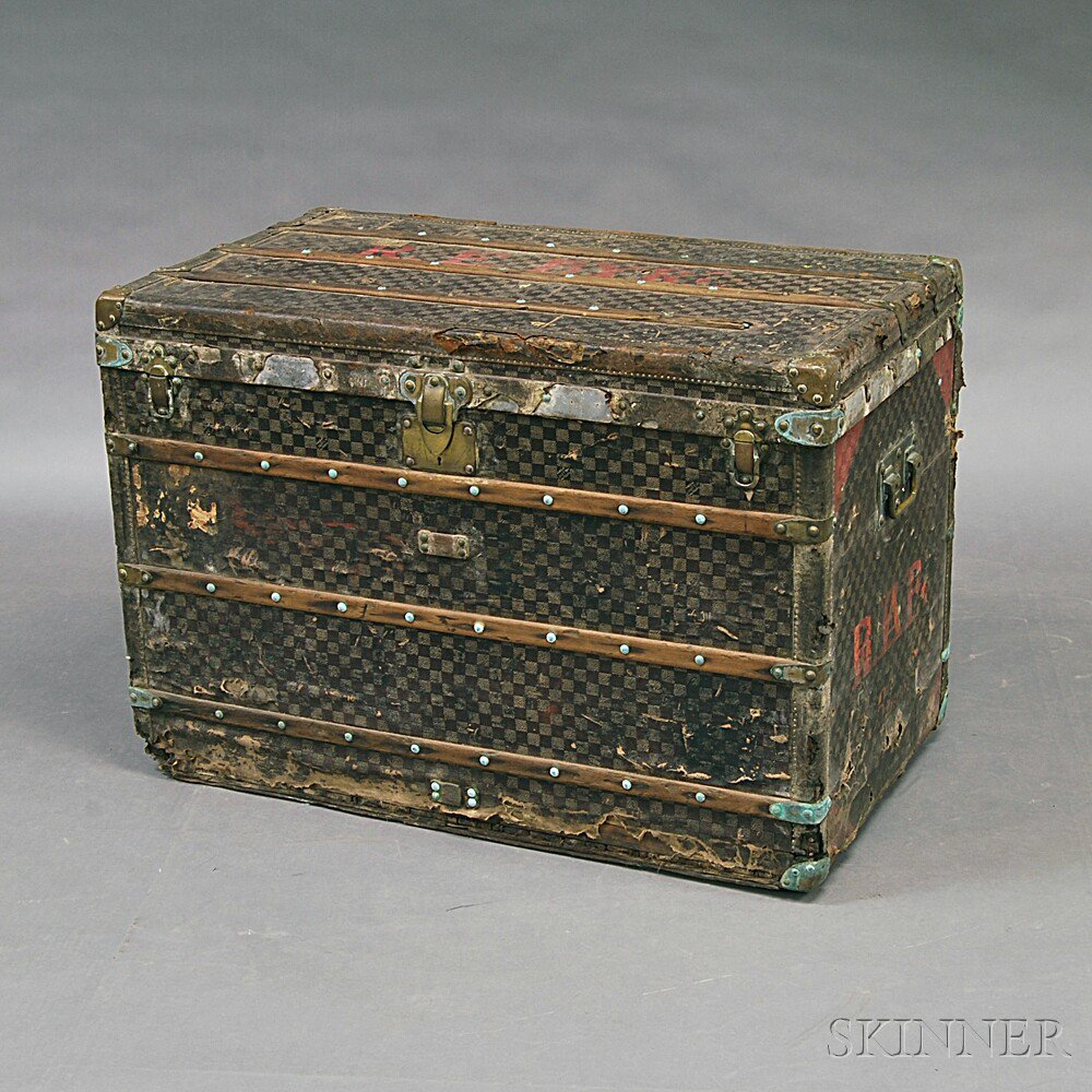 Louis Vuitton Haute Courier Trunk Paris France c 1880 the