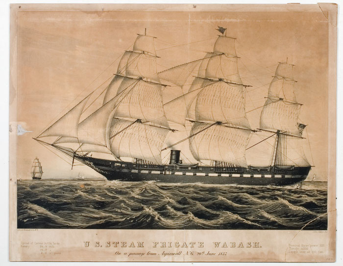 GROUP OF MIXED MEDIA PRINTS OF MARINE INTEREST Including a