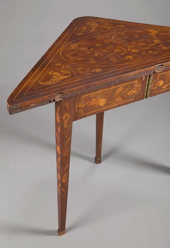 REGENCY STYLE CARD TABLE English or Continental late 19th century
