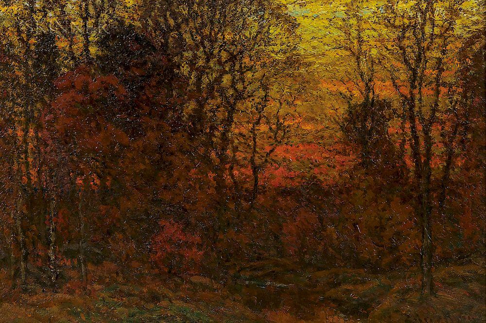 John Joseph Enneking American 1841 1916 November Twilight John Joseph