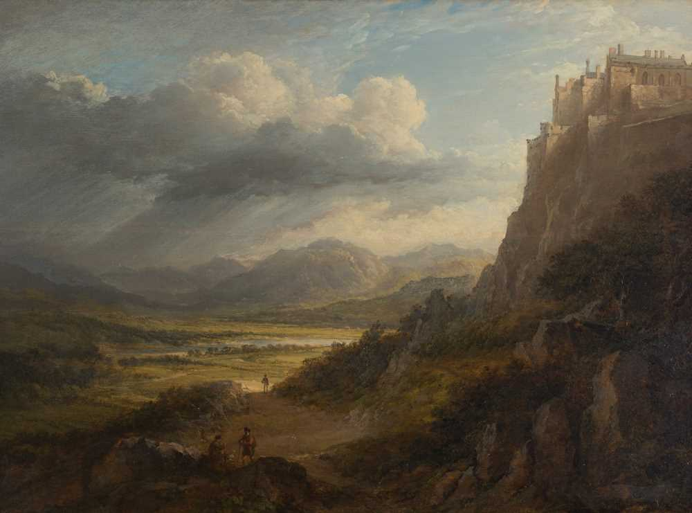 ALEXANDER NASMYTH SCOTTISH 1758 1840 STIRLING CASTLE WITH THE UPPER