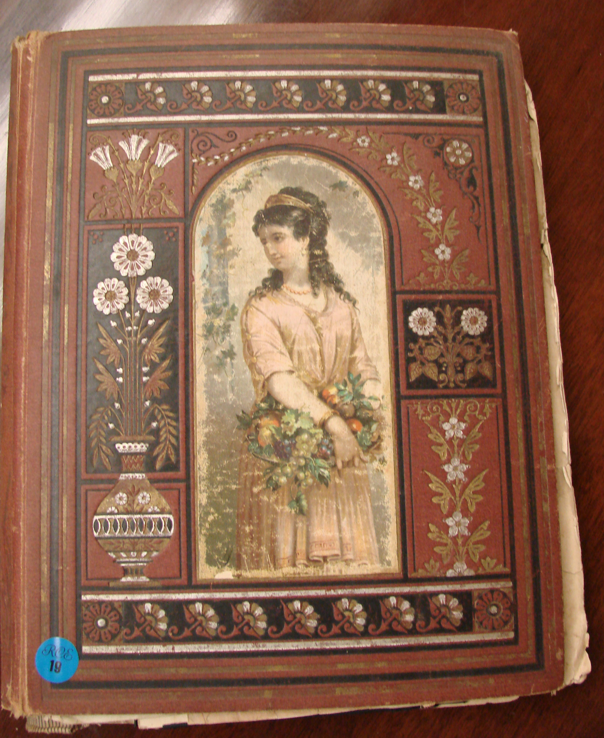 TRADE CARD ALBUM Containing approximately 300 late 19th early 20th
