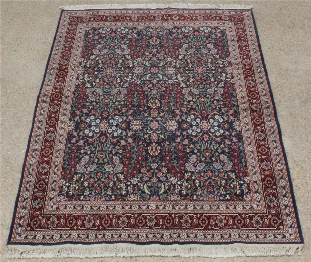 TURKISH HEREKE TREE OF LIFE WOOL ORIENTAL RUG colors include