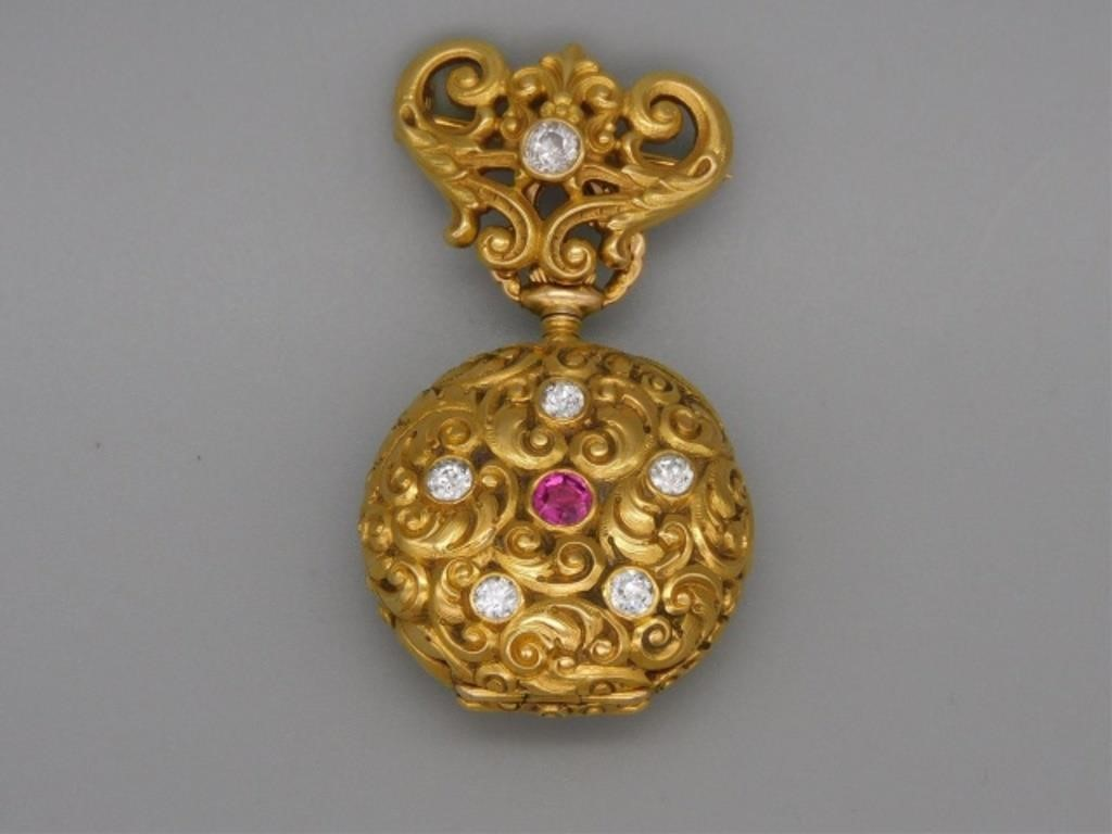 SMITH PATTERSON CO 18KT GOLD LADY S WATCH early 20th