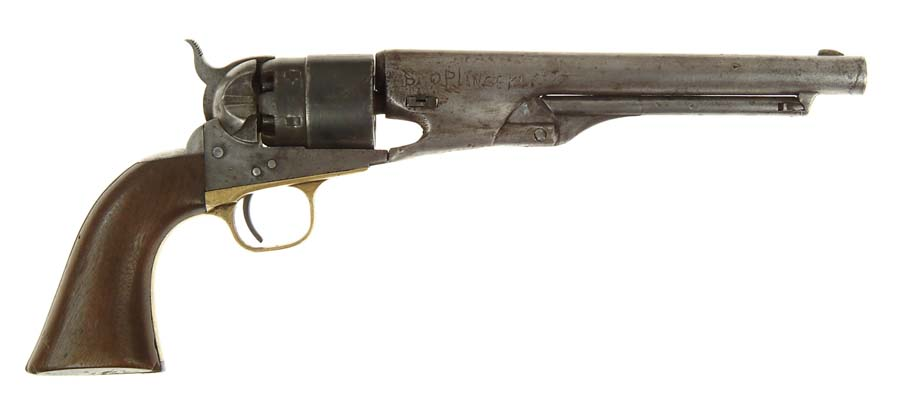 COLT MODEL 1860 ARMY REVOLVER Cal 44 SN 56193 Martially