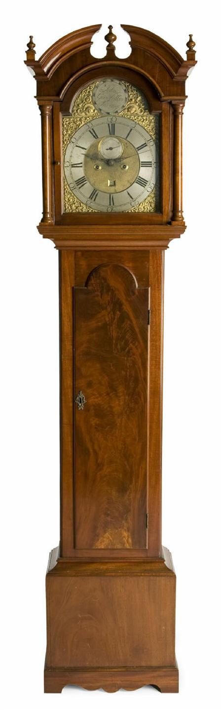 A George III mahogany longcase clock By John Goodfellow Inverness