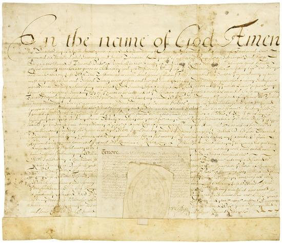 DUKE Sir Edward c 1604 1671 Testament N p 13
