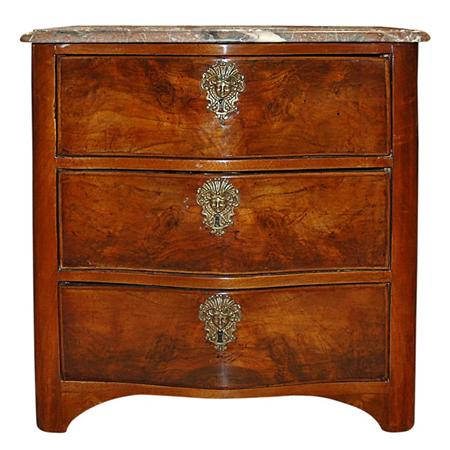 Louis XV Walnut Petite Commode Estimate 2 000 3 000