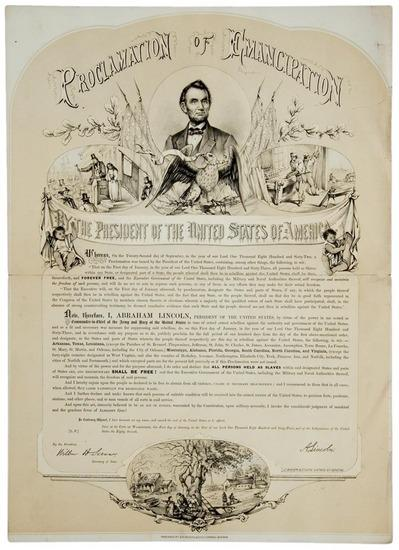 EMANCIPATION PROCLAMATION Proclamation of Emancipation By the President of the