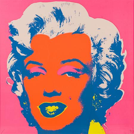 AFTER ANDY WARHOL AMERICAN 1928 1987 MARILYN MONROE Screen print