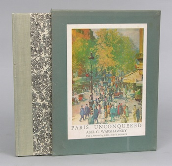 Paris Unconquered by Abel Washawsky Pub Wake Brook House NH