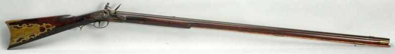 Unsigned Kentucky Rifle School New York Circa 1840 to 1860