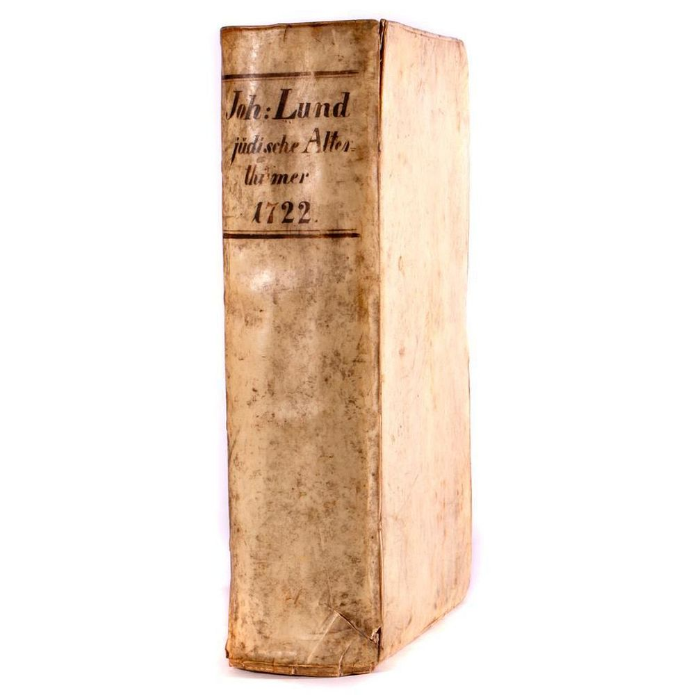 The Old Jewish Shrines 1722 Die Alten Judischen Heiligthumer Title