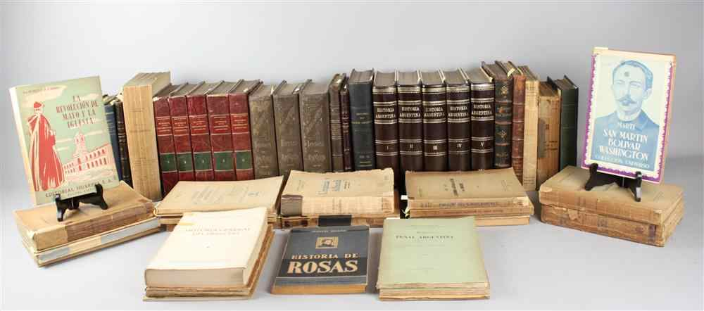 HISTORIA DE LA CONFEDERACION ARGENTINA AND OTHER ARGENTINE HISTORY IN