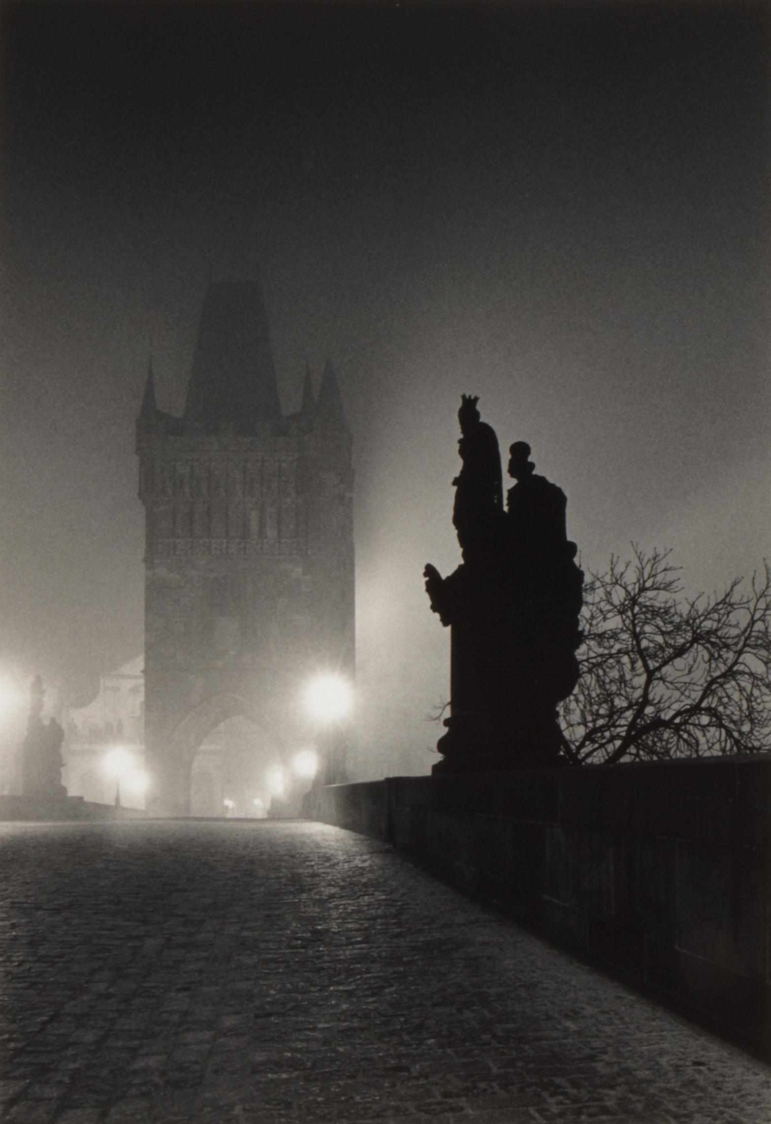 Michael Kenna British American born 1953 Charles Bridge Study 4